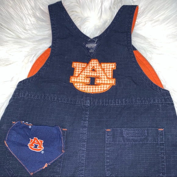 Custom Auburn Oshkosh Overalls 6-9mths - Picture 2 of 13
